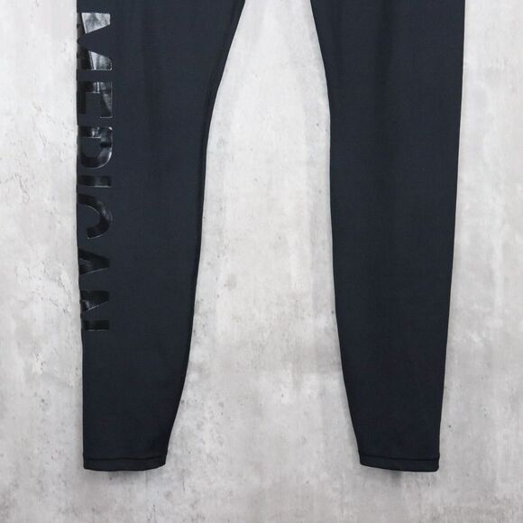 Good American Legging Womens Size 2 Black Spell Out Hi Rise Core Power Ankle‎ - Picture 4 of 8